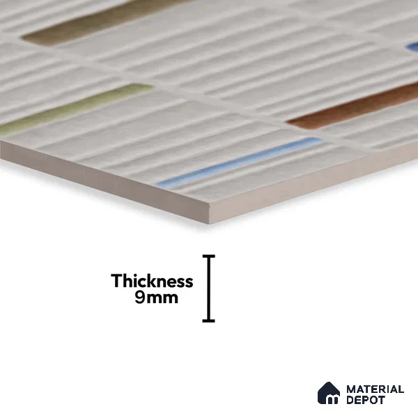 Highlighter Wall Tile TL 08143 Machio Griss 2 ft x 1 ft Ceramic Matte Finish - 9 mm | Suitable For Kitchen, Bathroom & Balcony