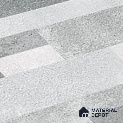 Wall Tile TL 10334 B Danna Grey 2 ft x 1 ft Ceramic Matte Finish Tile - 9 mm | Suitable for Courtyard, Foyer, Balcony, Elevation