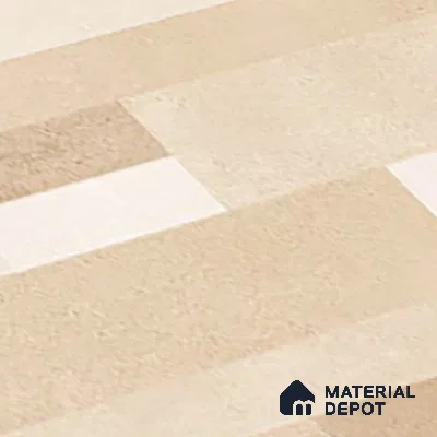Wall Tile TL 10334 Danna Beige 2 ft x 1 ft Ceramic Matte Finish Tile - 9 mm | Suitable for Courtyard, Stair Lobby Wall, Balcony, Elevation