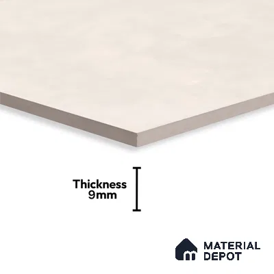 Marble Wall Tile TL 09744  2 ft x 1 ft Cream Ceramic Matte Finish Light Tile - 9 mm | Ideal for Bathroom, Kitchen