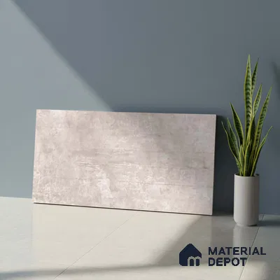 Stone Wall Tile TL 09742  2 ft x 1 ft Grey Ceramic Matte Finish Dark Tile - 9 mm | Ideal for Bathroom, Kitchen
