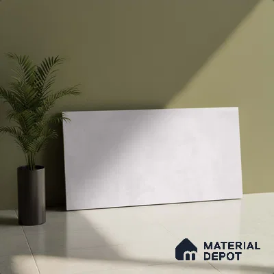 Stone Wall Tile TL 09745  2 ft x 1 ft Light Grey Ceramic Matte Finish Light Tile - 9 mm | Ideal for Bathroom, Kitchen