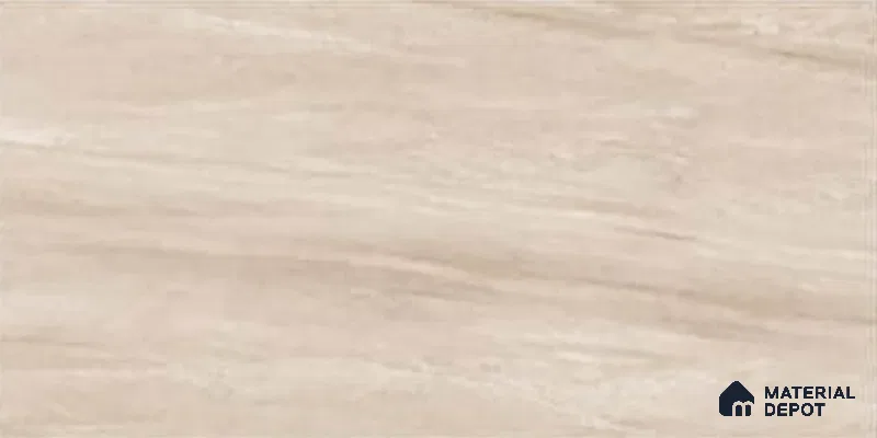 Stone Wall Tile TL 09743 B  2 ft x 1 ft Beige Ceramic Matte Finish Dark Tile - 9 mm | Ideal for Bathroom, Kitchen
