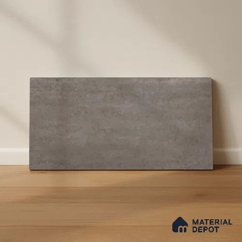 Stone Wall Tile TL 09741 B 2 ft x 1 ft Grey Ceramic Matte Finish Dark Tile - 9 mm | Ideal for Bathroom, Kitchen