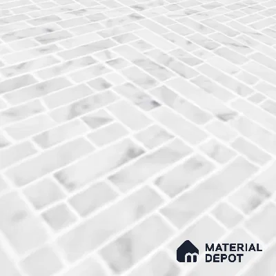 Mosaic Look Floor & Wall Tile TL 07608 Atria 2 ft x 2 ft Glitter Glossy Finish Vitrified Tile - 9 mm  | Suitable For Living Room, Dining, Bathroom & Kitchen | Please Expect a Slight Variation of Pattern (Sample)