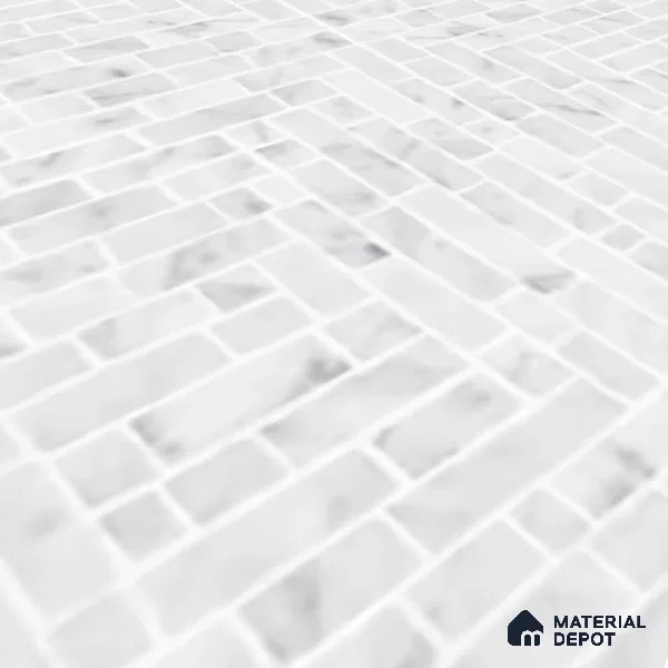 Mosaic Look Floor & Wall Tile TL 07608 Atria 2 ft x 2 ft Glitter Glossy Finish Vitrified Tile - 9 mm  | Suitable For Living Room, Dining, Bathroom & Kitchen | Please Expect a Slight Variation of Pattern (Sample)
