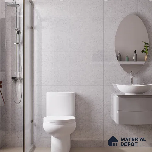 Moroccan Look Floor & Wall Tile TL 07608 Atria 2 ft x 2 ft Sinker Finish Vitrified Tile - 9 mm | Suitable For Balcony, Bathroom, Terrace | Please Expect a Slight Variation of Pattern
