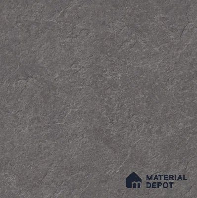 Stone Floor Tile TL 07671 C Meta Stone Nero 2 ft x 2 ft Matte Finish Vitrified Tile - 9 mm | 10 Random Design  | Suitable For Bathroom, Terrace & Balcony