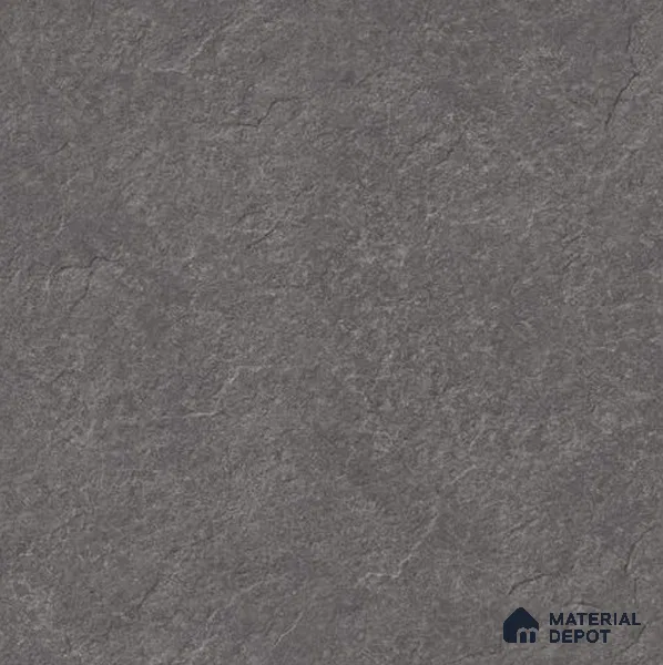 Stone Floor Tile TL 07671 C Meta Stone Nero 2 ft x 2 ft Matte Finish Vitrified Tile - 9 mm | 10 Random Design  | Suitable For Bathroom, Terrace & Balcony
