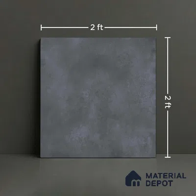 Stone Look Parking Tile TL 08456  2 ft x 2 ft Porcelain Matte Finish - 8 mm