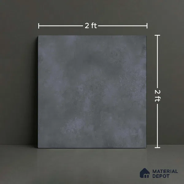 Stone Look Parking Tile TL 08456  2 ft x 2 ft Porcelain Matte Finish - 8 mm