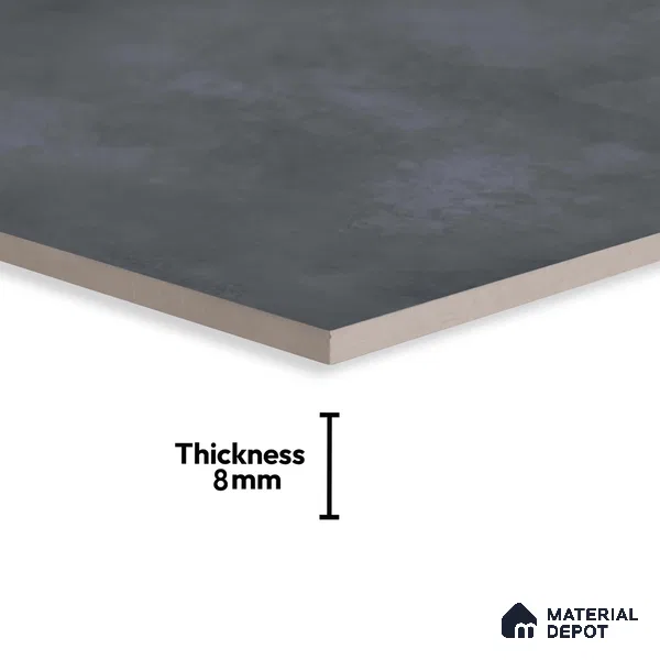 Stone Look Parking Tile TL 08456  2 ft x 2 ft Porcelain Matte Finish - 8 mm