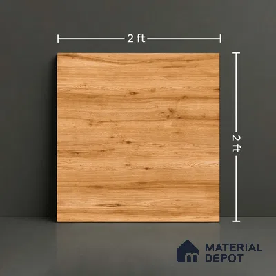 Wood Look Parking Tile TL 08455  2 ft x 2 ft Porcelain Matte Finish - 8 mm