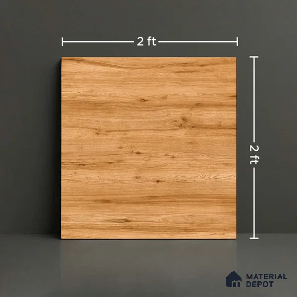 Wood Look Parking Tile TL 08455 2 ft x 2 ft Porcelain Matte Finish - 8 mm