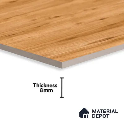 Wood Look Parking Tile TL 08455  2 ft x 2 ft Porcelain Matte Finish - 8 mm