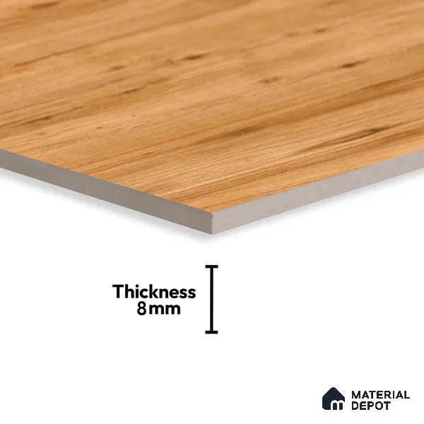 Wood Look Parking Tile TL 08455 2 ft x 2 ft Porcelain Matte Finish - 8 mm