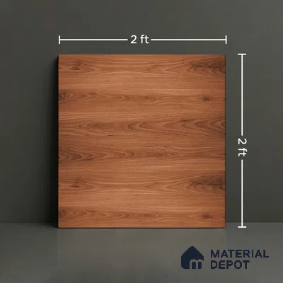 Wood Look Parking Tile TL 08454  2 ft x 2 ft Porcelain Matte Finish - 8 mm