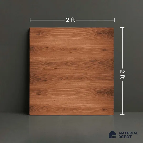 Wood Look Parking Tile TL 08454  2 ft x 2 ft Porcelain Matte Finish - 8 mm