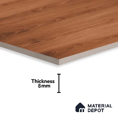 Wood Look Parking Tile TL 08454  2 ft x 2 ft Porcelain Matte Finish - 8 mm