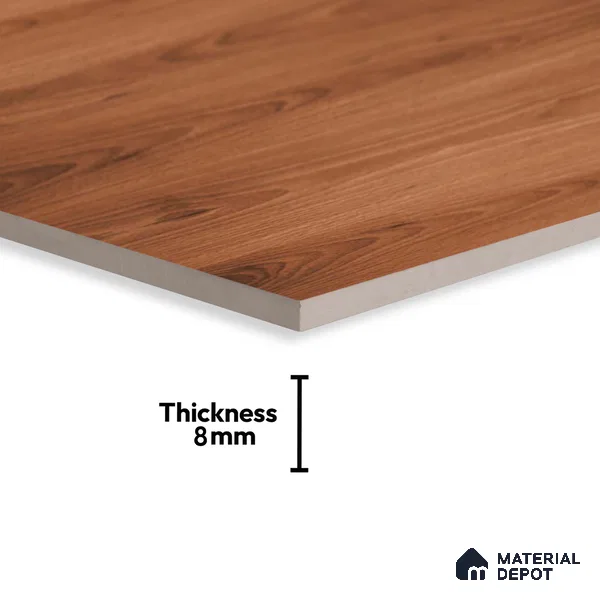 Wood Look Parking Tile TL 08454  2 ft x 2 ft Porcelain Matte Finish - 8 mm