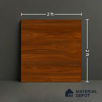 Wood Look Parking Tile TL 08453  2 ft x 2 ft Porcelain Matte Finish - 8 mm