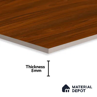 Wood Look Parking Tile TL 08453  2 ft x 2 ft Porcelain Matte Finish - 8 mm