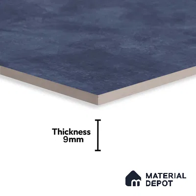 Stone Look Wall & Floor Tile TL 08213 B Oyster Navy 2 ft x 2 ft Vitrified Matte Finish - 9 mm