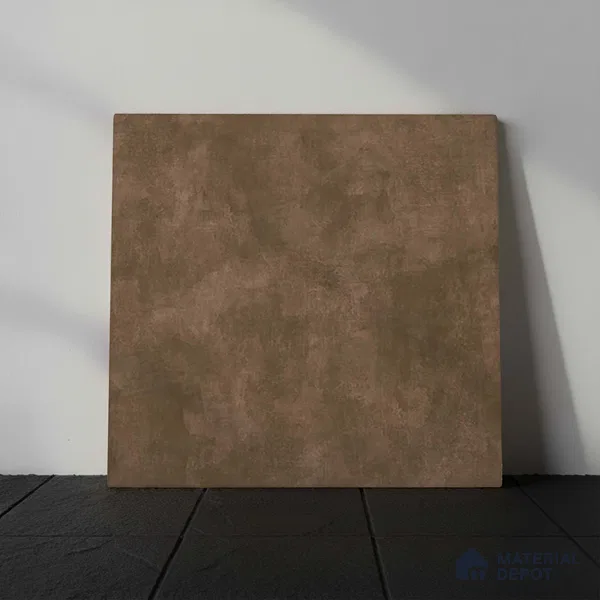 Cement Look Wall & Floor Tile TL 08213 D Oyster Moka 2 ft x 2 ft Vitrified Matte Finish - 9 mm