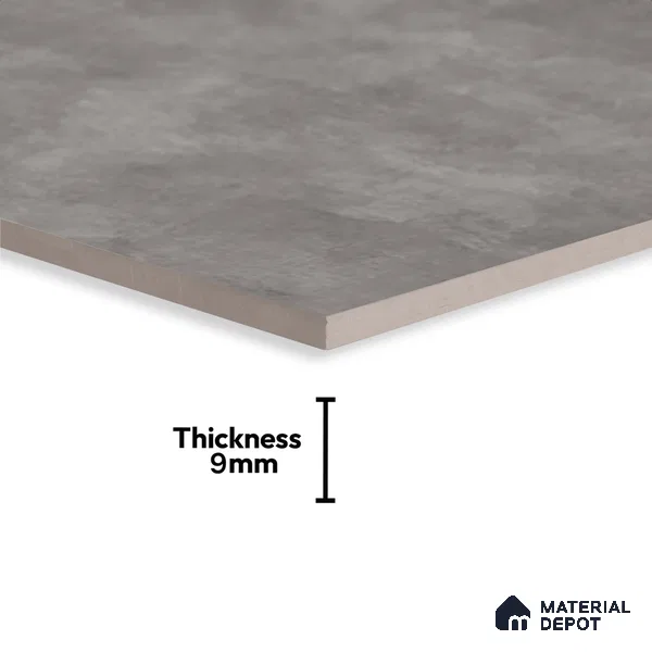 Stone Look Wall & Floor Tile TL 08213 F Oyster Gris 2 ft x 2 ft Vitrified Matte Finish - 9 mm