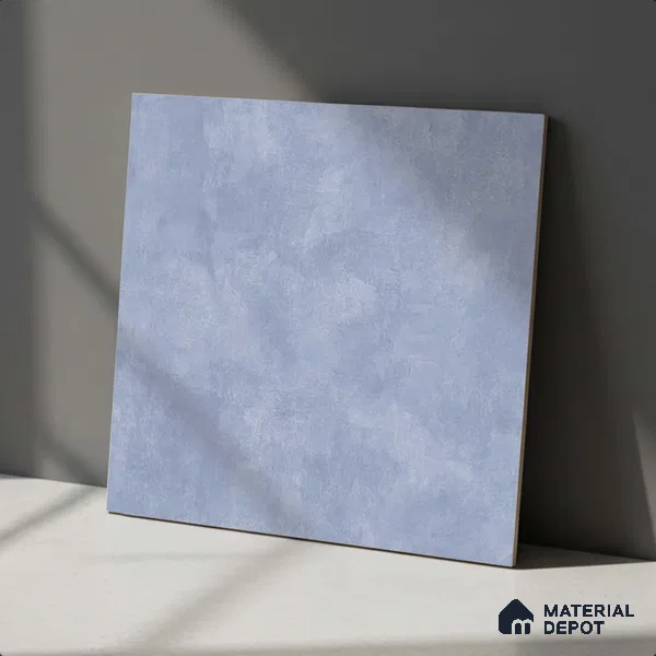 Stone Look Wall & Floor Tile TL 08213 Oyster Aqua 2 ft x 2 ft Vitrified Matte Finish - 9 mm