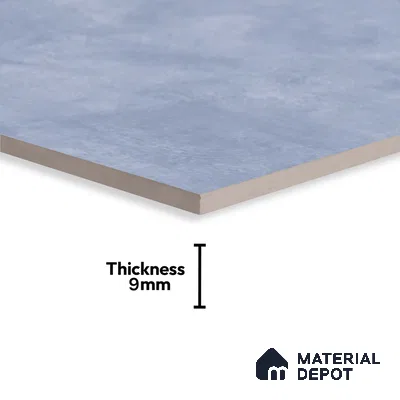 Stone Look Wall & Floor Tile TL 08213 Oyster Aqua 2 ft x 2 ft Vitrified Matte Finish - 9 mm