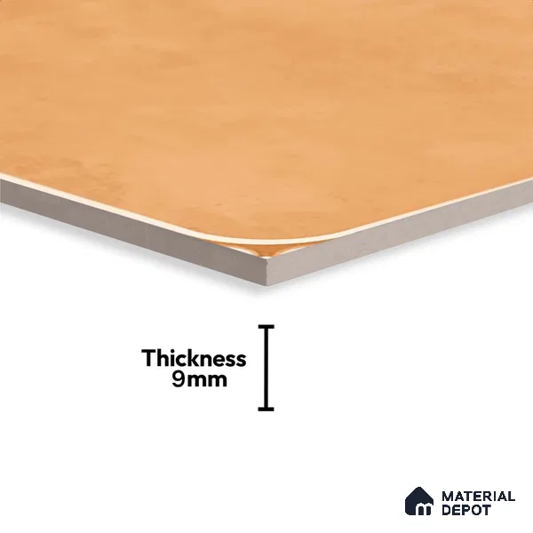Cement Look Wall & Floor Tile TL 08218 C Petal Bruno 2 ft x 2 ft Vitrified Matte Finish - 9 mm