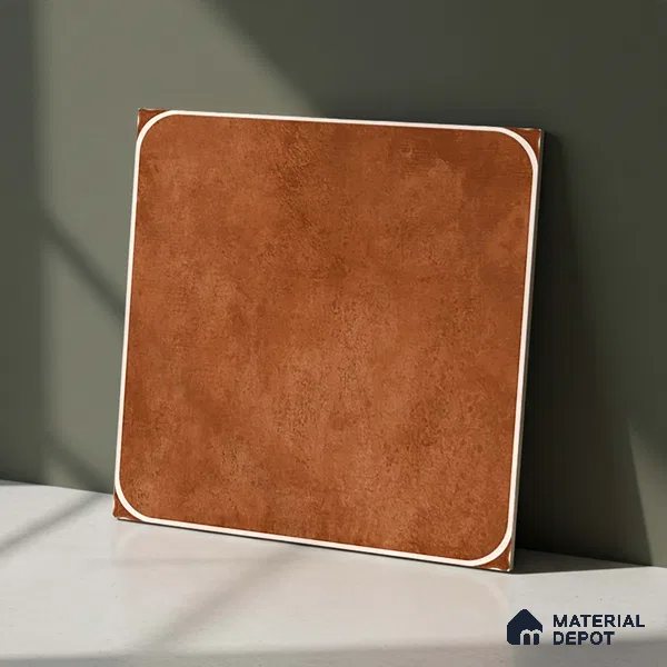 Stone Look Wall & Floor Tile TL 08218 D Petal Cotto 2 ft x 2 ft Vitrified Matte Finish - 9 mm