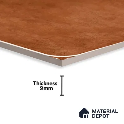 Stone Look Wall & Floor Tile TL 08218 D Petal Cotto 2 ft x 2 ft Vitrified Matte Finish - 9 mm