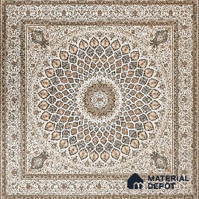 Patterned Look Wall & Floor Tile TL 08228 Mahtab 2 ft x 2 ft Vitrified Matte Finish - 9 mm | Please Expect a Slight Variation of Pattern