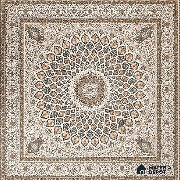Patterned Look Wall & Floor Tile TL 08228 Mahtab 2 ft x 2 ft Vitrified Matte Finish - 9 mm | Please Expect a Slight Variation of Pattern