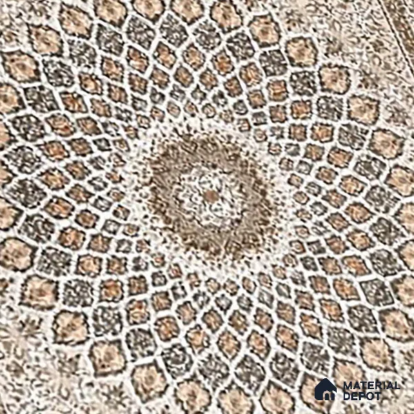 Patterned Look Wall & Floor Tile TL 08228 Mahtab 2 ft x 2 ft Vitrified Matte Finish - 9 mm | Please Expect a Slight Variation of Pattern