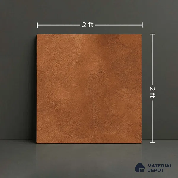 Stone Look Wall & Floor Tile TL 08215 B Polo Moka 2 ft x 2 ft Vitrified Matte Finish - 9 mm