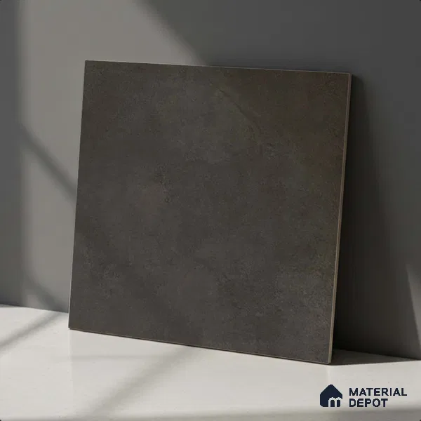 Stone Look Wall & Floor Tile TL 08215 D Polo Nero 2 ft x 2 ft Vitrified Matte Finish - 9 mm