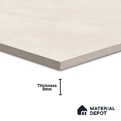 Plain Solids Wall & Floor Tile TL 07622 Interno Beige 2 ft x 2 ft Vitrified Matte Finish - 9 mm | 4 Random Design (Sample)