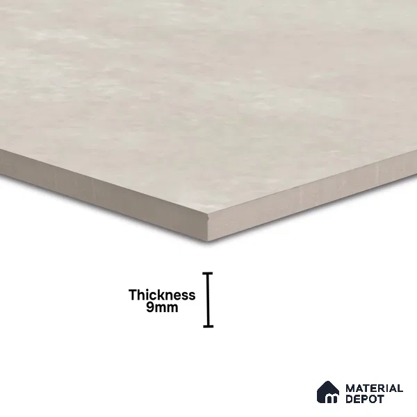 Cement Wall & Floor Tile TL 07623 Interno Silver 2 ft x 2 ft Vitrified Matte Finish - 9 mm | 4 Random Design (Sample)