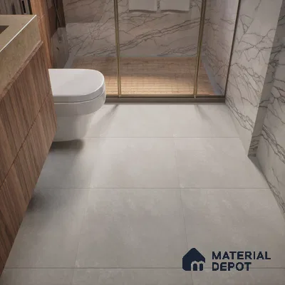 Stone Wall & Floor Tile TL 07624 Interno Gris 2 ft x 2 ft Vitrified Matte Finish - 9 mm | 4 Random Design (Sample)