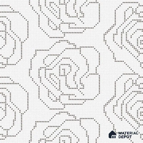 Moroccan Floor & Wall Tile TL 09803 B 2 ft x 2 ft Vitrified Matte Finish Tile - 9 mm | Suitable For Kitchen, Accent/Feature Wall, Dining Area | Please Expect a Slight Variation of Pattern
