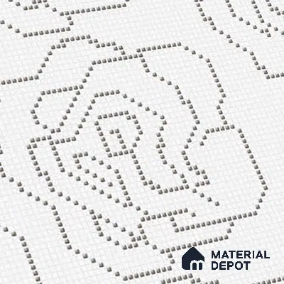 Moroccan Floor & Wall Tile TL 09803 B  2 ft x 2 ft  Vitrified Matte Finish Tile - 9 mm | Suitable For Kitchen, Accent/Feature Wall, Dining Area | Please Expect a Slight Variation of Pattern