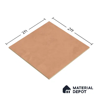 Stone Floor & Wall Tile TL 07534 B Elementi Rosso 2 ft x 2 ft Vitrified Matte Finish - 9 mm | 8 Random Design (Sample)