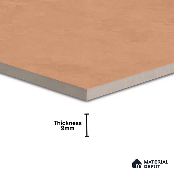 Stone Floor & Wall Tile TL 07534 B Elementi Rosso 2 ft x 2 ft Vitrified Matte Finish - 9 mm | 8 Random Design (Sample)