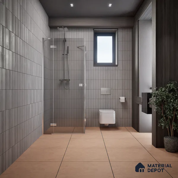 Stone Floor & Wall Tile TL 07534 B Elementi Rosso 2 ft x 2 ft Vitrified Matte Finish - 9 mm | 8 Random Design (Sample)