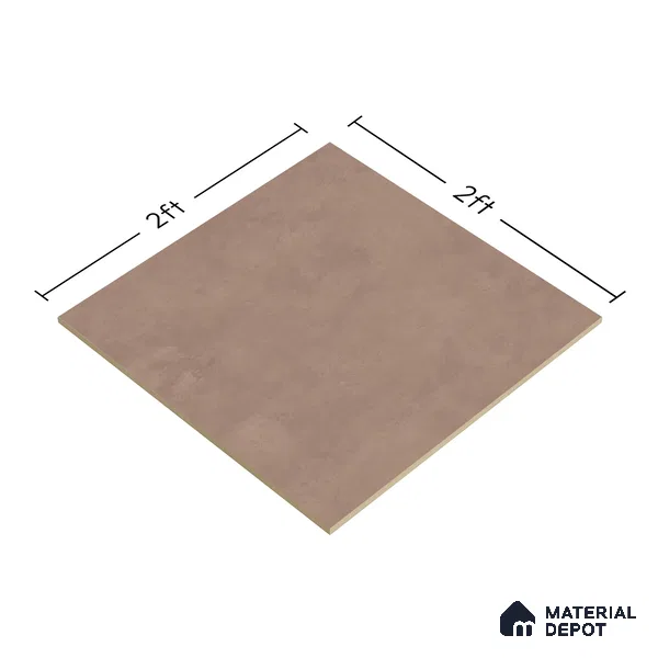 Plain Tile TL 07534 C Elementi Copper 2 ft x 2 ft Vitrified Matte Finish - 9 mm | 8 Random Design (Sample)
