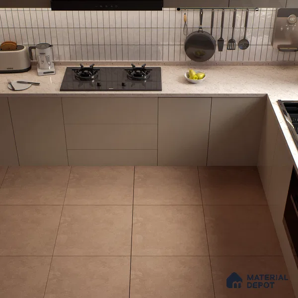 Plain Tile TL 07534 C Elementi Copper 2 ft x 2 ft Vitrified Matte Finish - 9 mm | 8 Random Design (Sample)