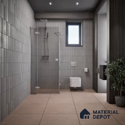 Plain Tile TL 07534 C Elementi Copper 2 ft x 2 ft Vitrified Matte Finish - 9 mm | 8 Random Design (Sample)